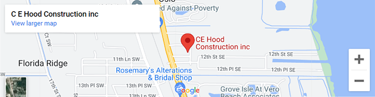 CE Hood Construction INC. Map